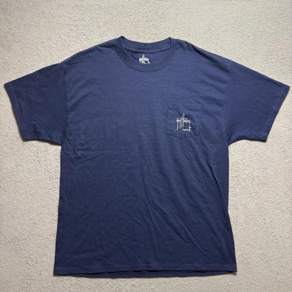 Guy Harvey Proudly Southern Pocket T-Shirt XL Men’s